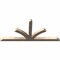 Ekena Millwork Richland Smooth Timber Gable Bracket, Douglas Fir, 72"W x 33"H x 3 1/2"D x 3 1/2"F, 11/12 Pitch GBW072X33X0404RIC00SDF - alternate 2